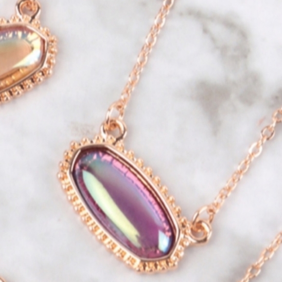 A Girl Thing Jewelry - 💌 Lavender Love necklace & earrings NWT